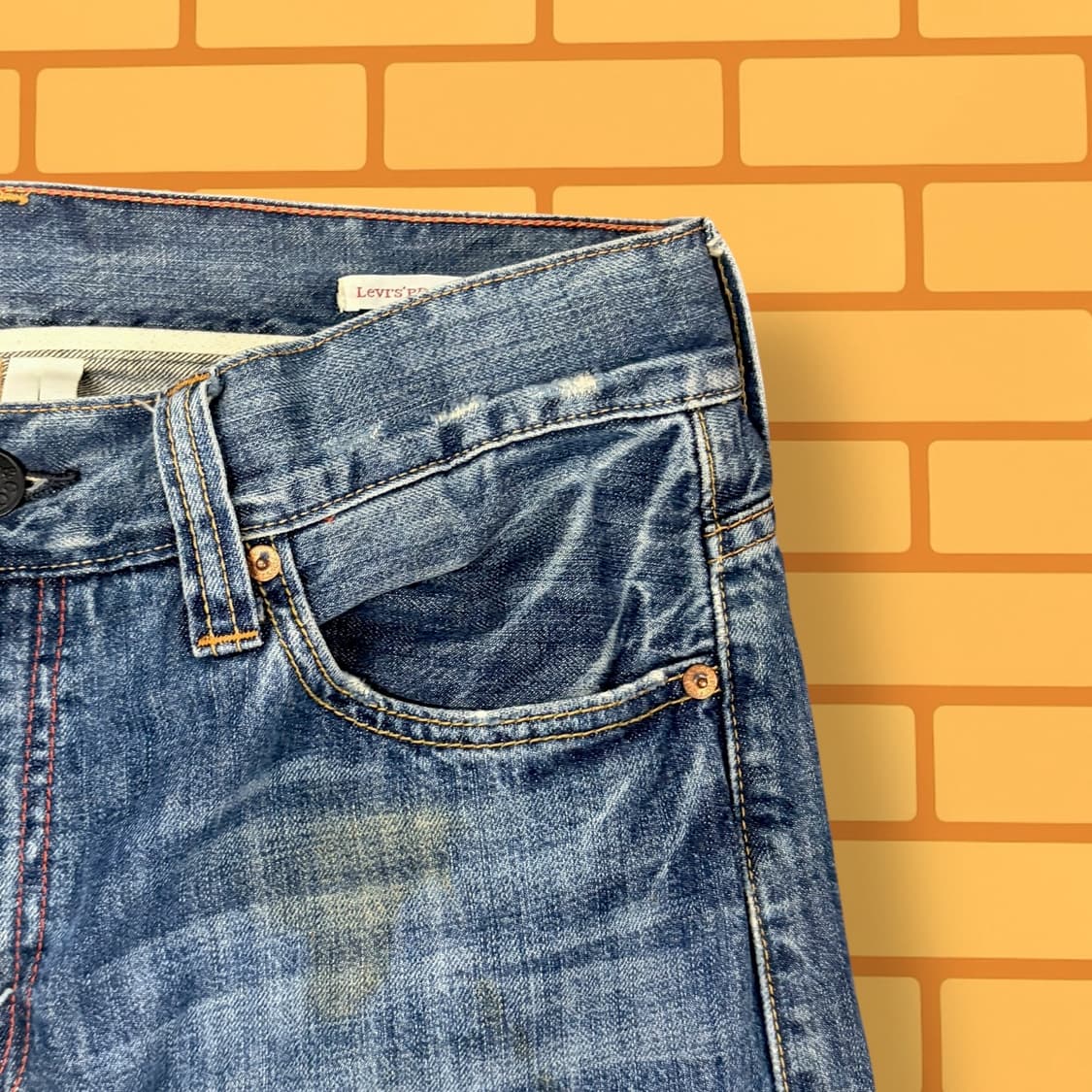 리바이스 프리미엄 그린탭 데님 팬츠 (34) 상품이미지7