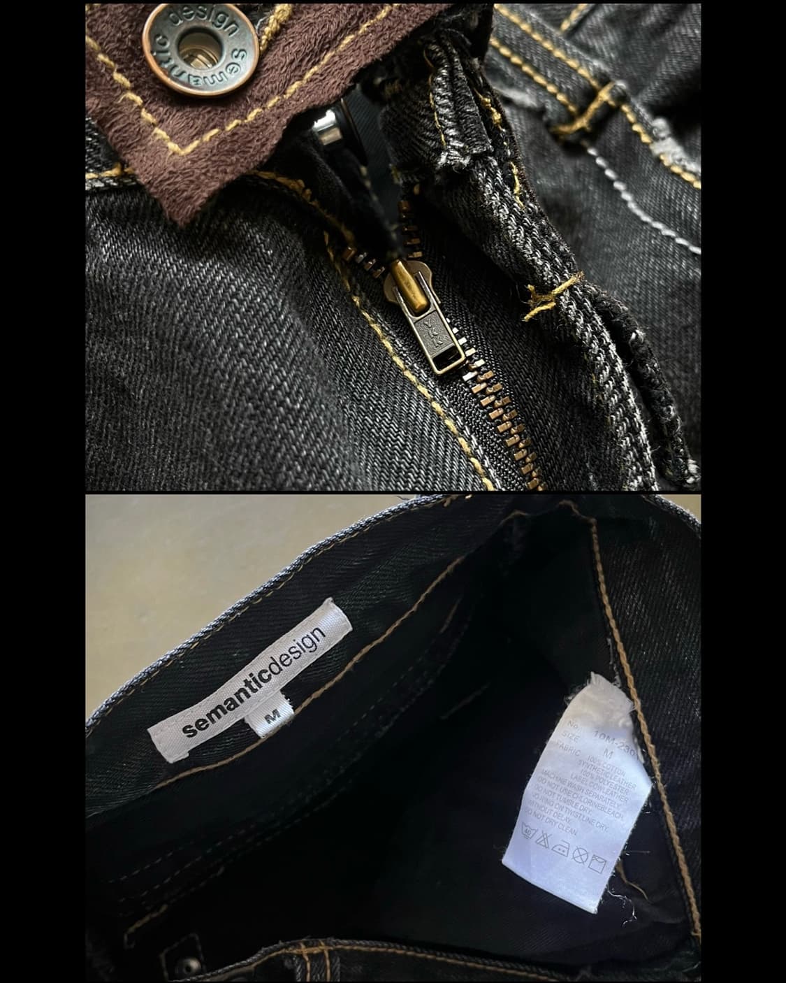 Semanticdesign Washed Flare Denim Pants 상품이미지8