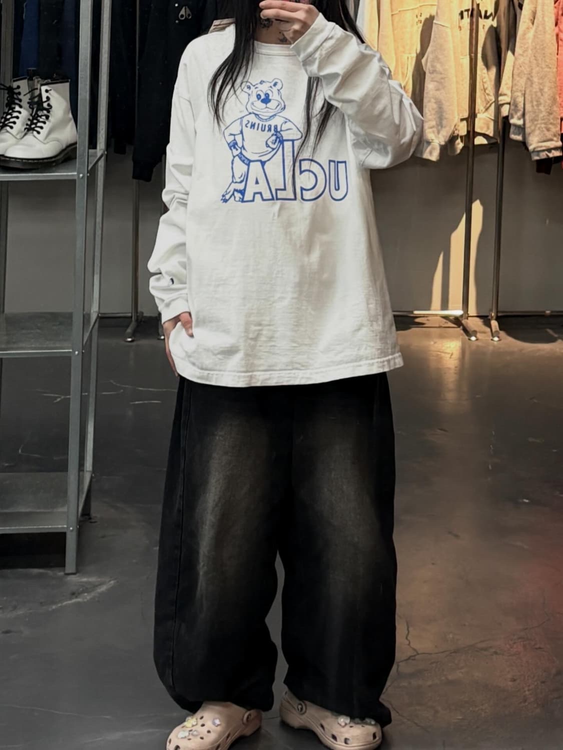 챔피온 USA 빅로고 롱슬리브 A3609 상품이미지1