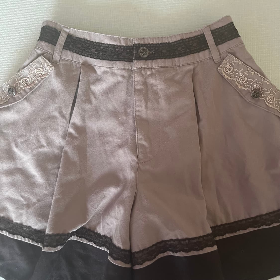 Axes femme 딸기초코 큐롯팬츠 반바지 라떼갸루 상품이미지2