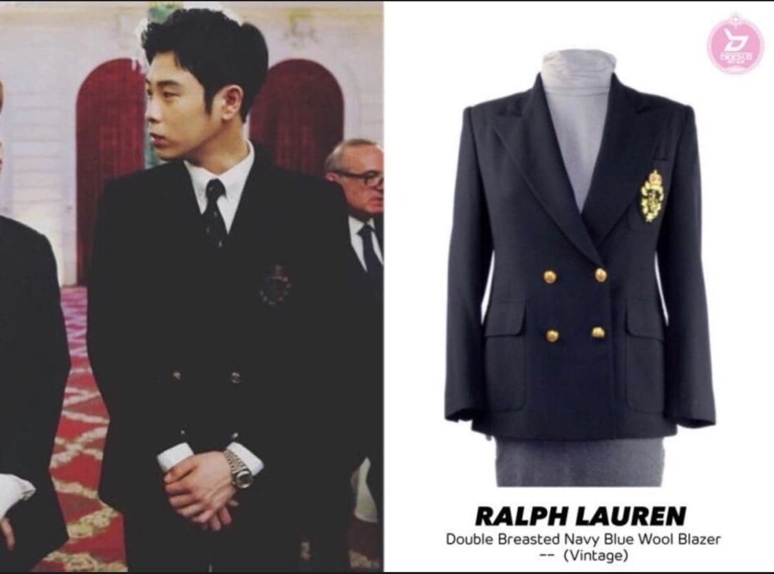 랄프로렌 크레스트 엠블럼 더블 크레스티드 블레이저 상품이미지1