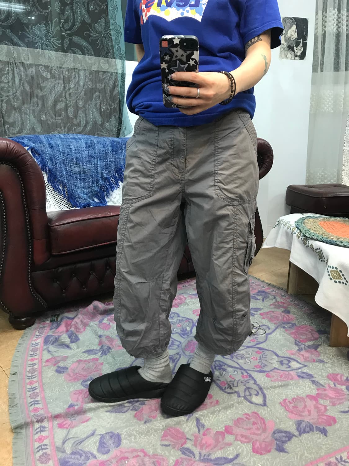빈티지 카고 7부 바지(Z1185) 상품이미지1