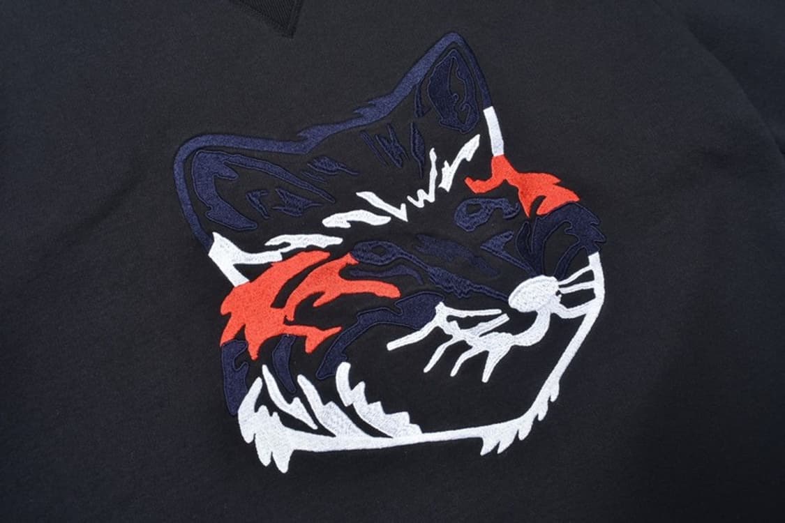 메종키츠네 빅폭스 맨투맨 스웻셔츠 XL  N1319 상품이미지2