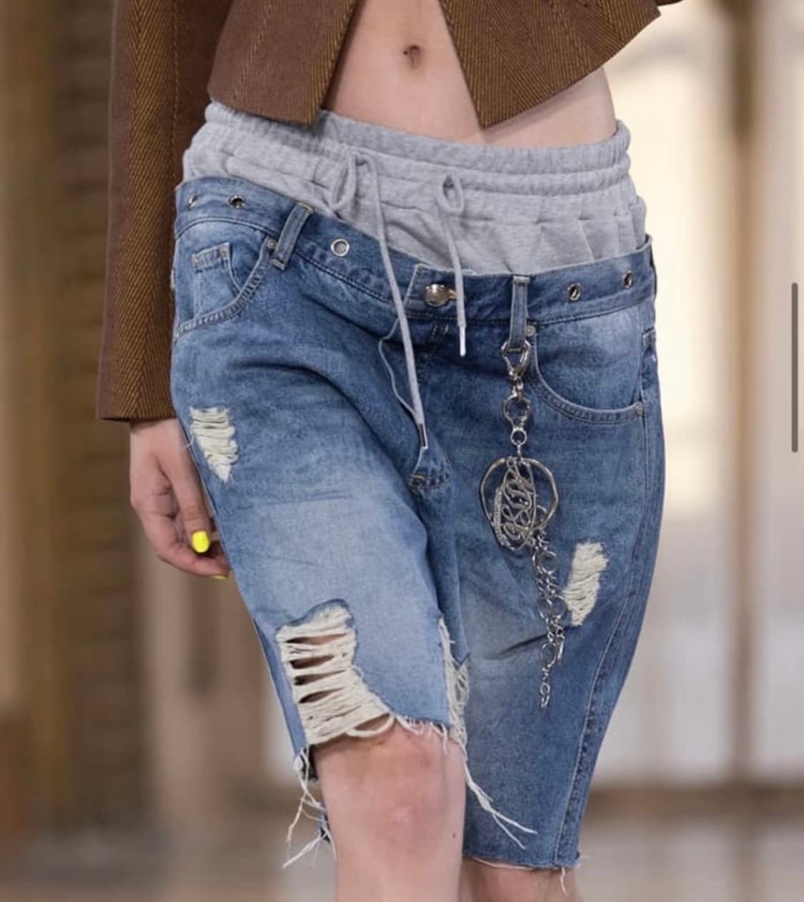 앤더슨벨 sweat waist pants 상품이미지1