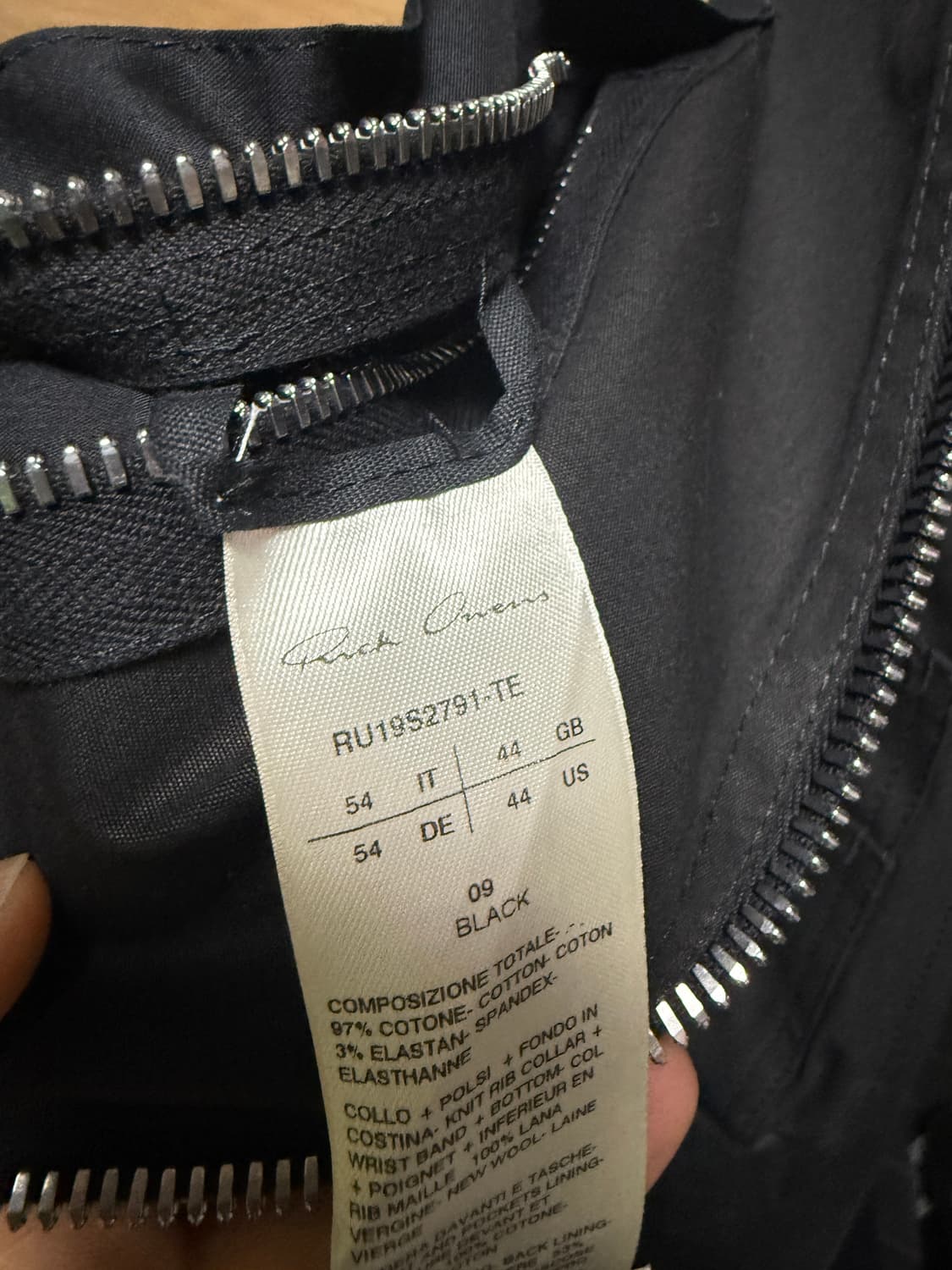 릭고웬스 바벨 라글란 봄버 자켓 te 상품이미지7