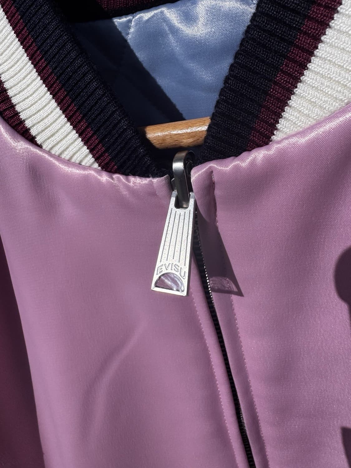 팔라스 x 에비수 리버시블 스카잔 자켓 블루 상품이미지9