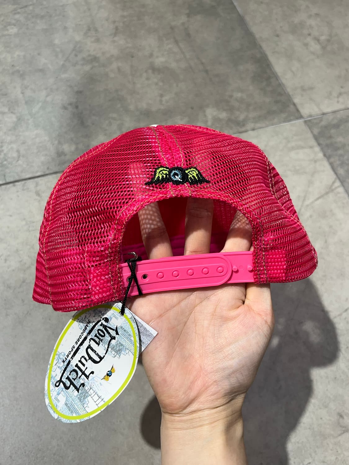 Von dutch 핫핑크 매쉬 볼캡 상품이미지5
