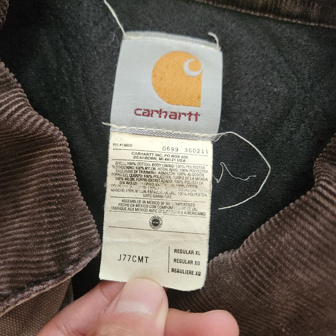 90s 칼하트 아즈텍 산타페 자켓 j77cmt 상품이미지2