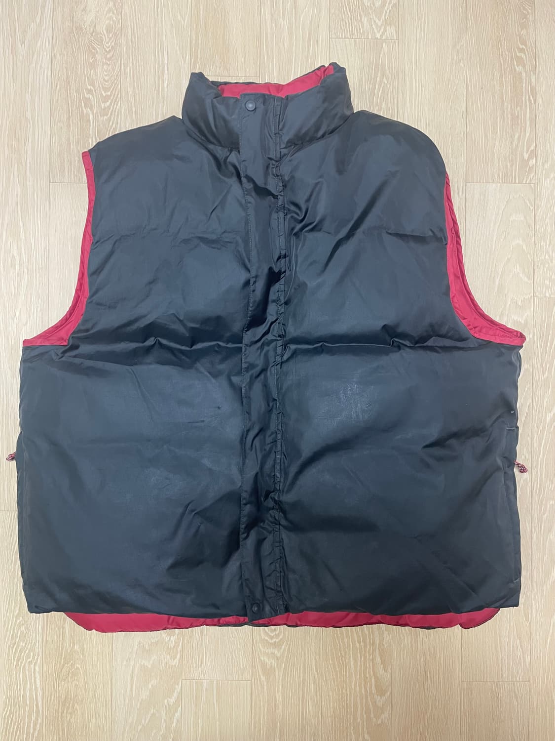 빈티지 ll bean 엘엘빈 리버시블 푸퍼 베스트 xxl 상품이미지4