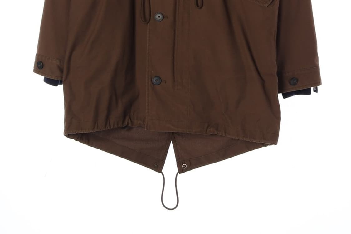 LACOSTE 털안감 피쉬테일 자켓 50 상품이미지6