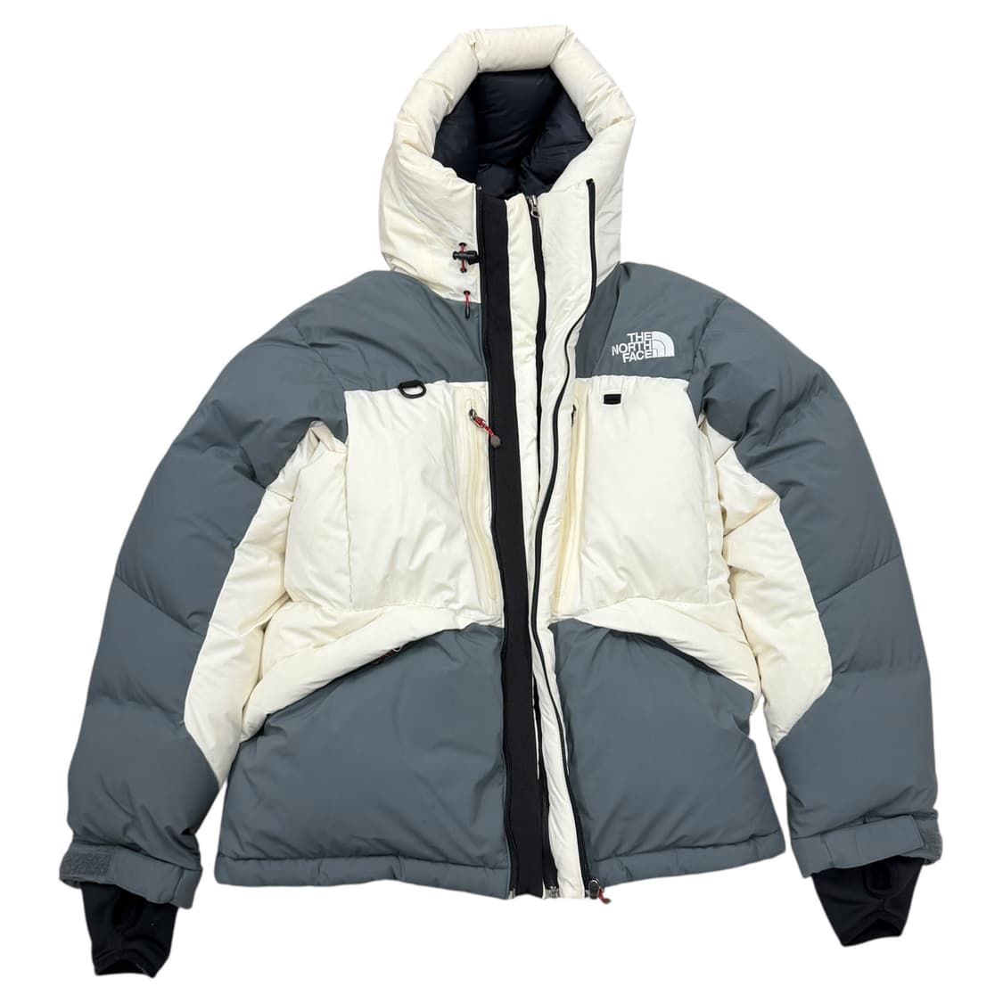 노스페이스 대장급 히말라야2 패딩 파카 화이트 그레이 100 L 상품이미지2