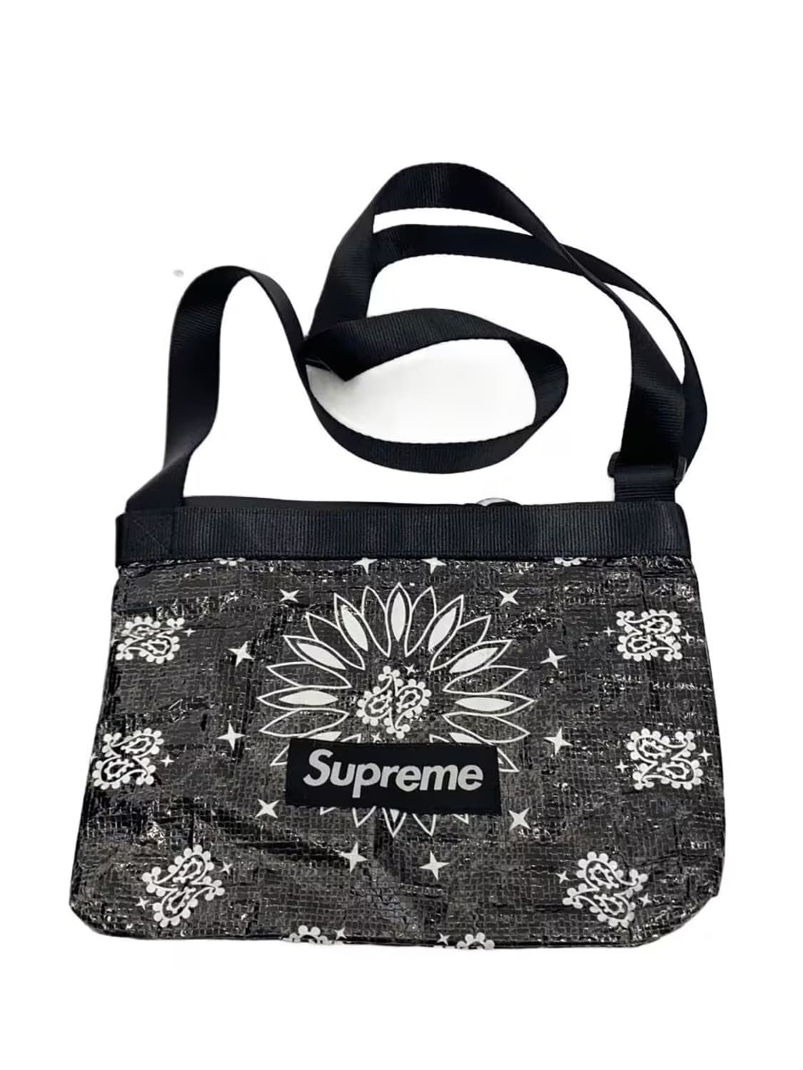 슈프림 Supreme Bandana Trap Side Black - 21 상품이미지1