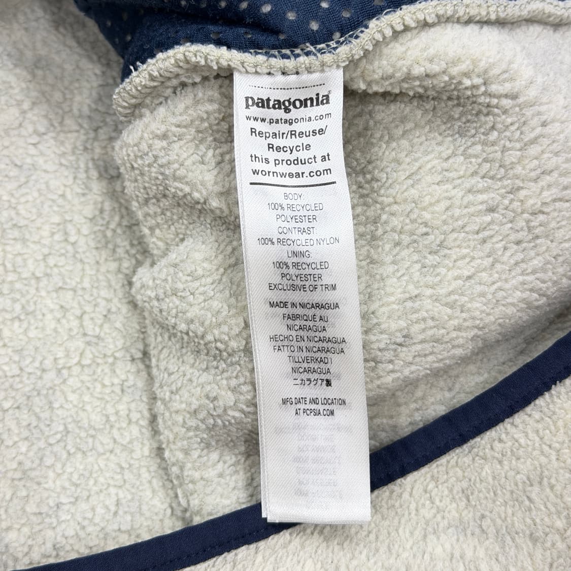 파타고니아 신칠라 플리스 포켓 후리스 자켓 XL 상품이미지5