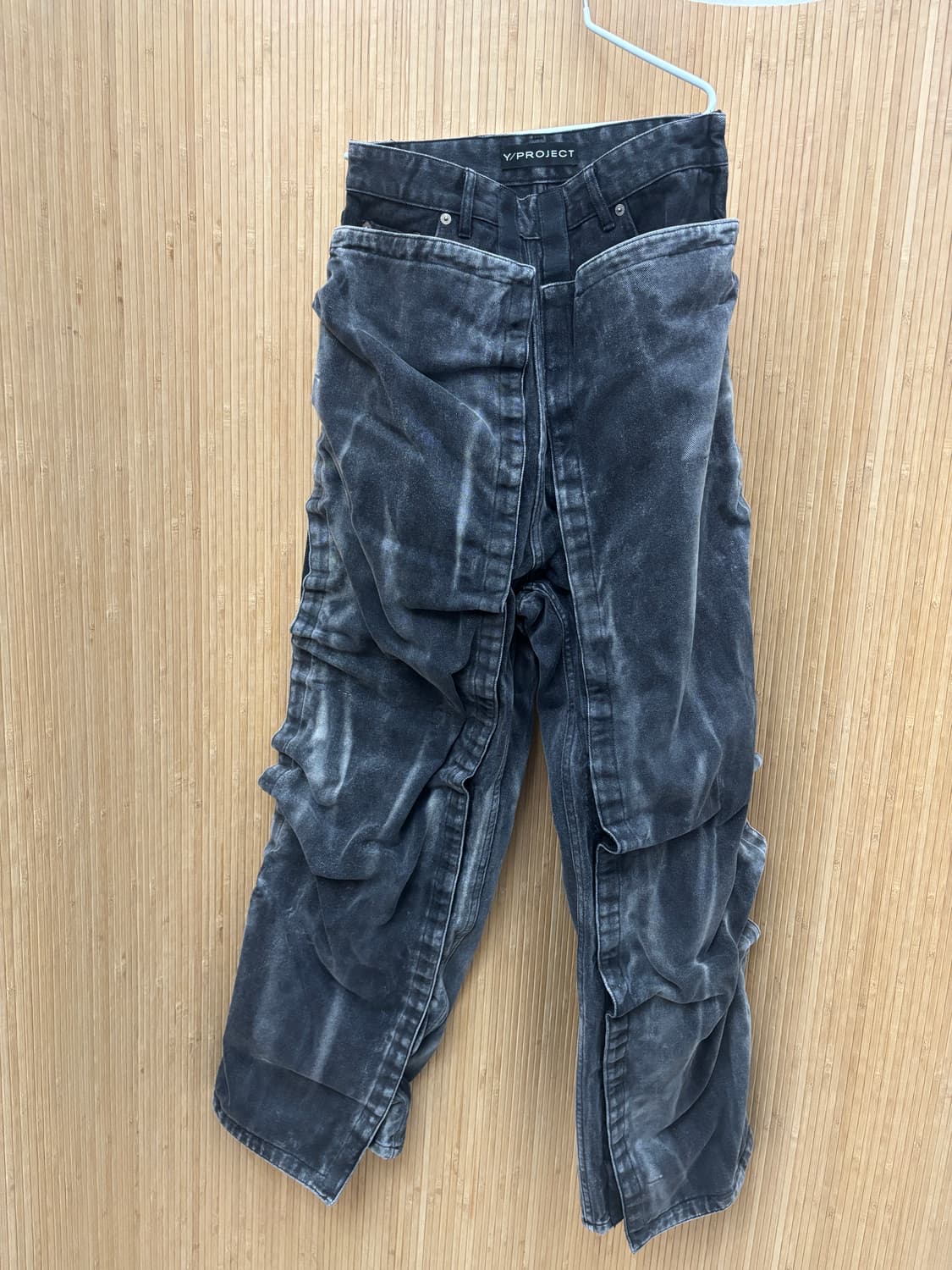 와이프로젝트 벨크로 패턴 팬츠 상품이미지1