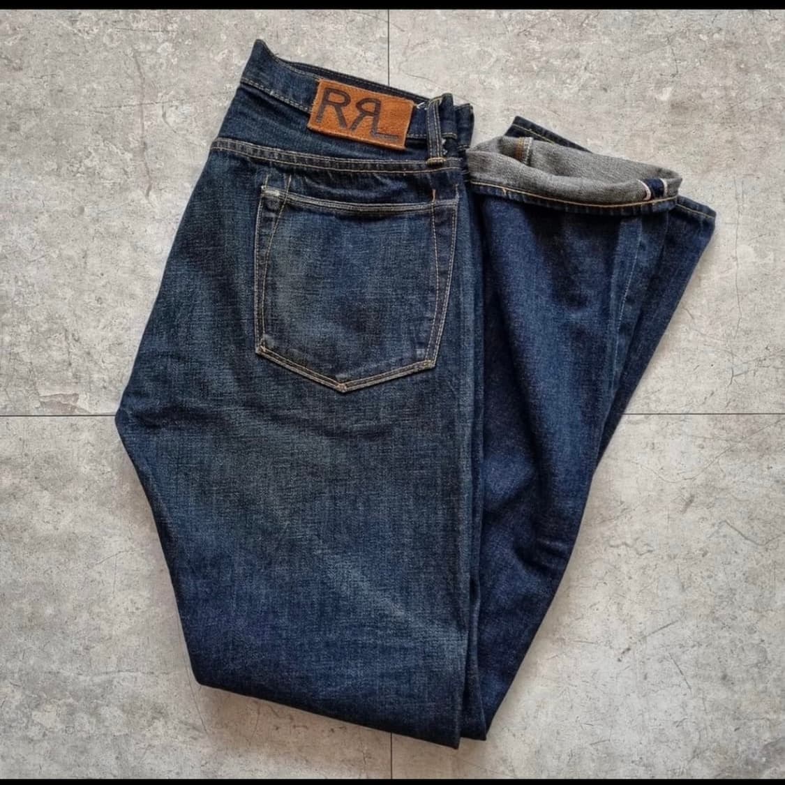 (하루 급처할인) RRL 더블알엘 셀비지 데님 청바지 33x32 상품이미지1