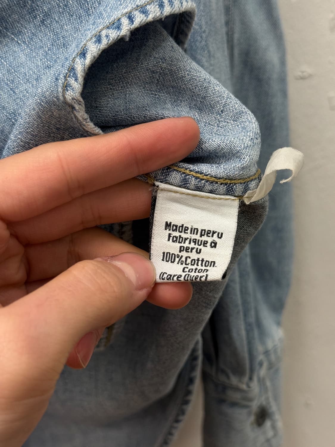 L) 90s Calvin Klein Jeans Band Collar De 상품이미지7