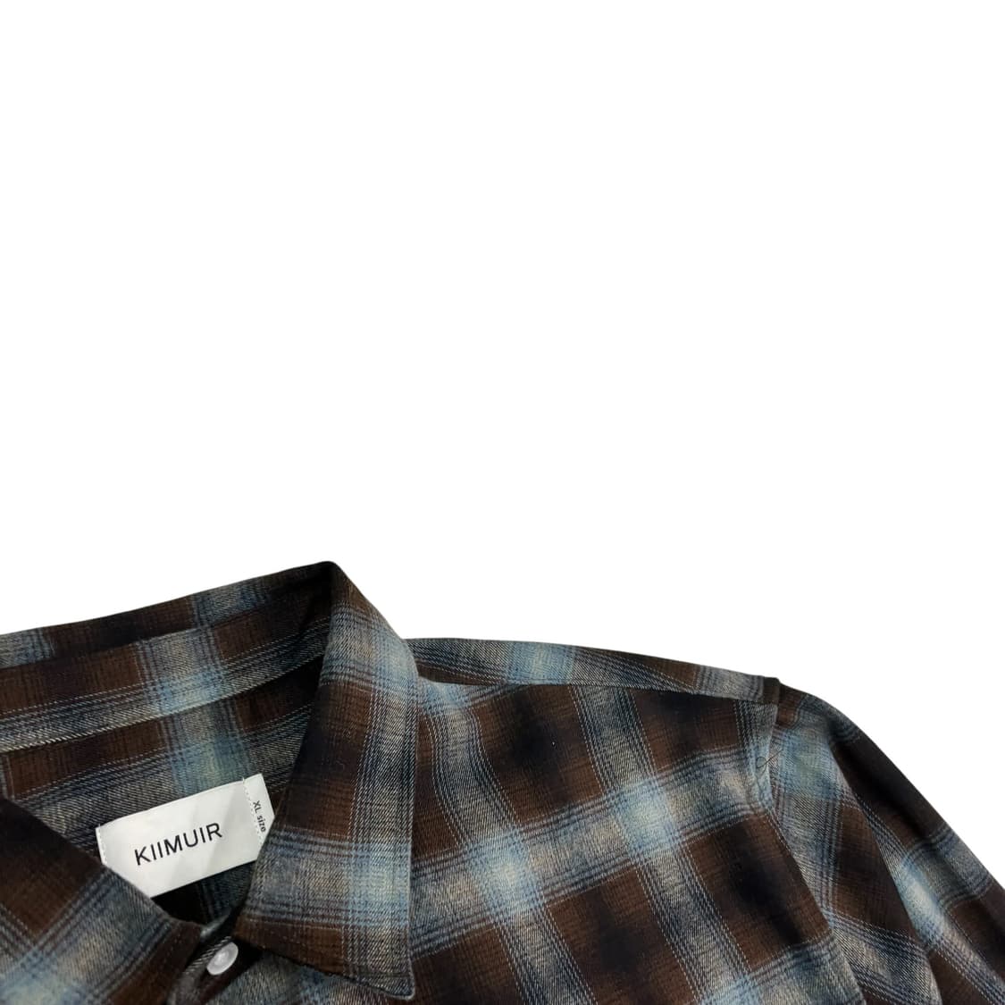 키뮤어 플란넬 체크 셔츠 상품이미지3