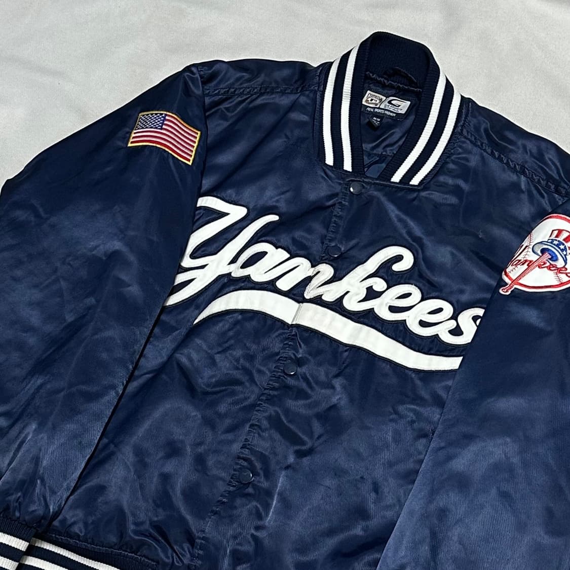 M 마제스틱 뉴욕 양키스 바시티 자켓 상품이미지1