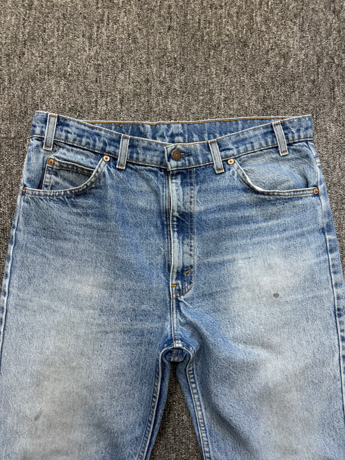 90s USA 리바이스 517 미디움 블루 데님 36 상품이미지3