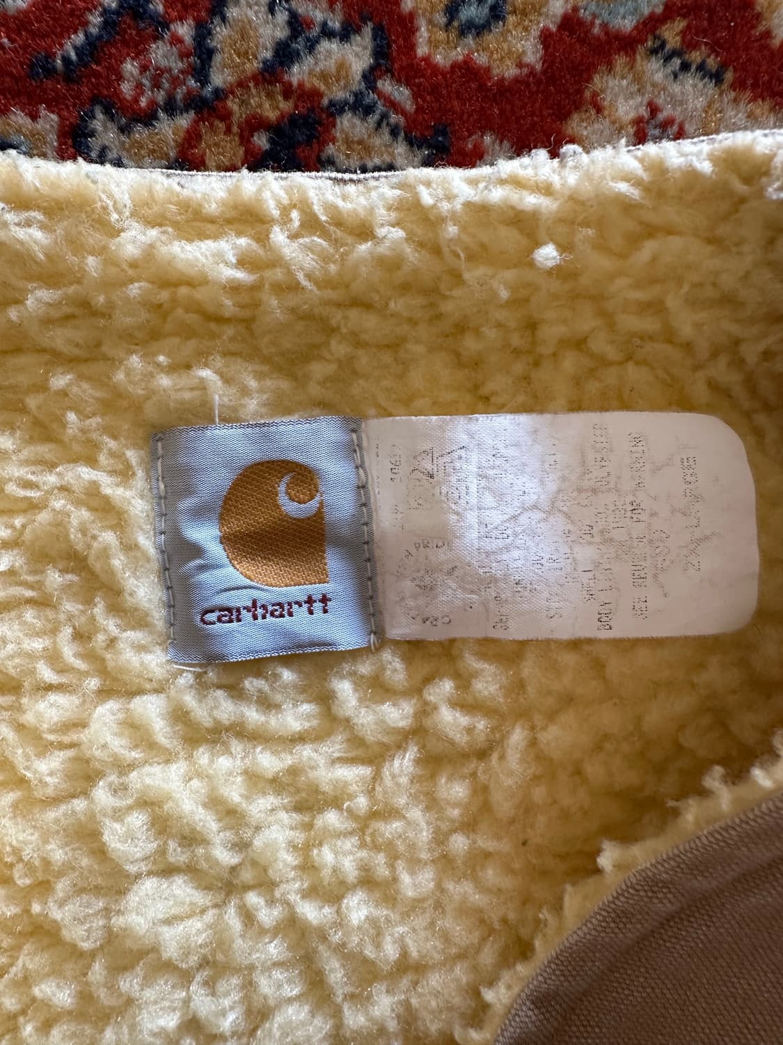 [90s/USA] 칼하트 쉐르파 덕베스트 - XXL 상품이미지3