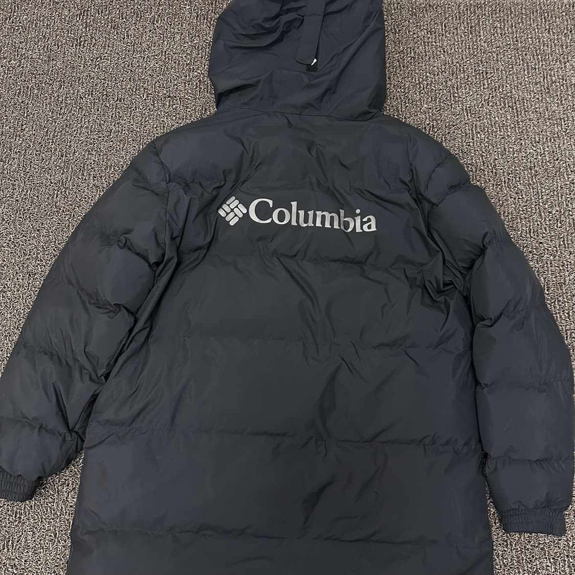 컬럼비아 롱패딩 후드 블랙 2XL 상품이미지5