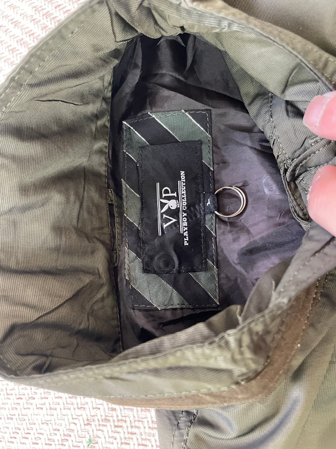 플레이보이 컬렉션 미니멀 스탠드넥 집업 자켓 상품이미지4