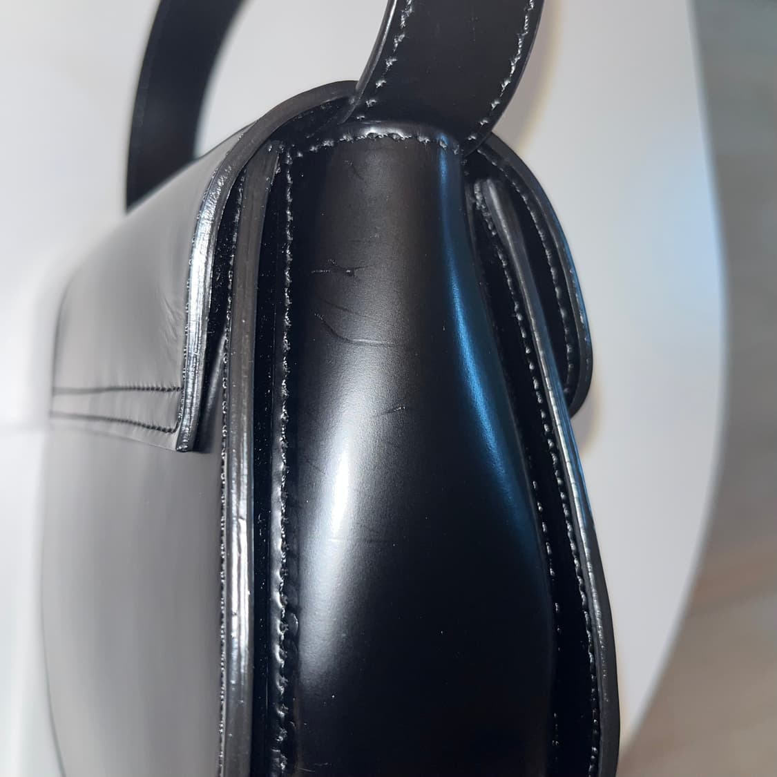 꼼데가르송 폴드 오버 탑 미니백 상품이미지8