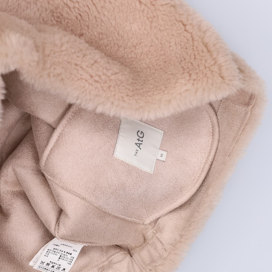 85 더엣지 여성 양모울 퍼조끼 0219H1 상품이미지5