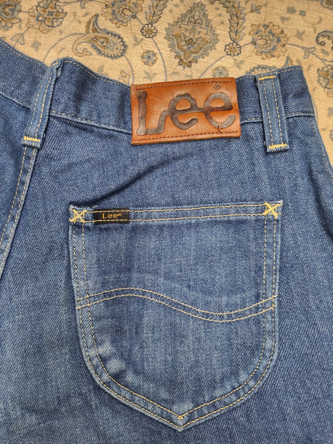 LEE 데님 반바지 핫팬츠 청반바지 S (26-28) 상품이미지4