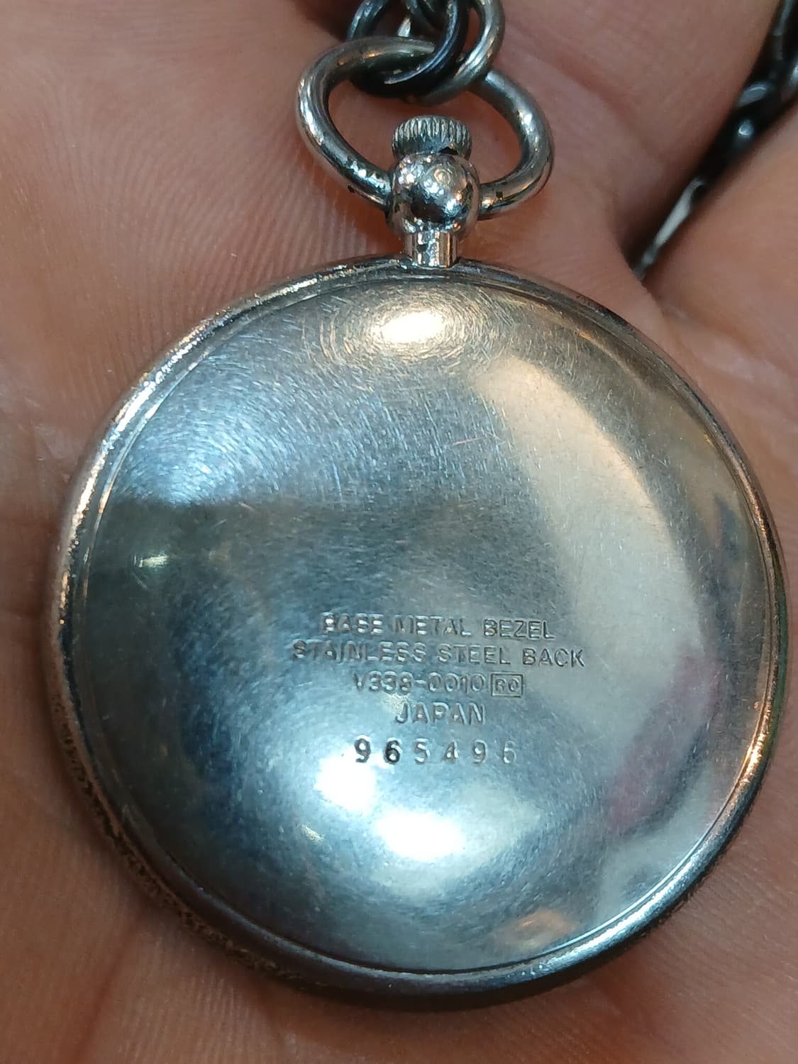 90년대 SEIKO ALBA SUCCES 문페이즈 회중시계 상품이미지3