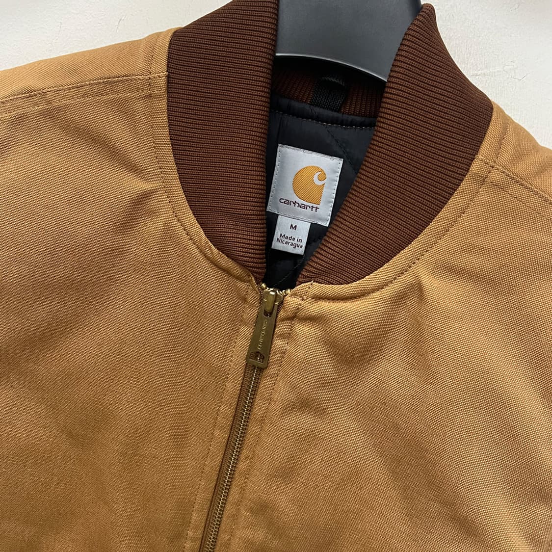 칼하트 V01 브라운 덕 베스트 워크 조끼 M 상품이미지3