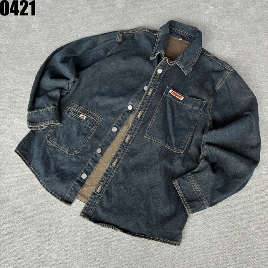 Vtg 빈티지 데님 남방 자켓 L 상품이미지1