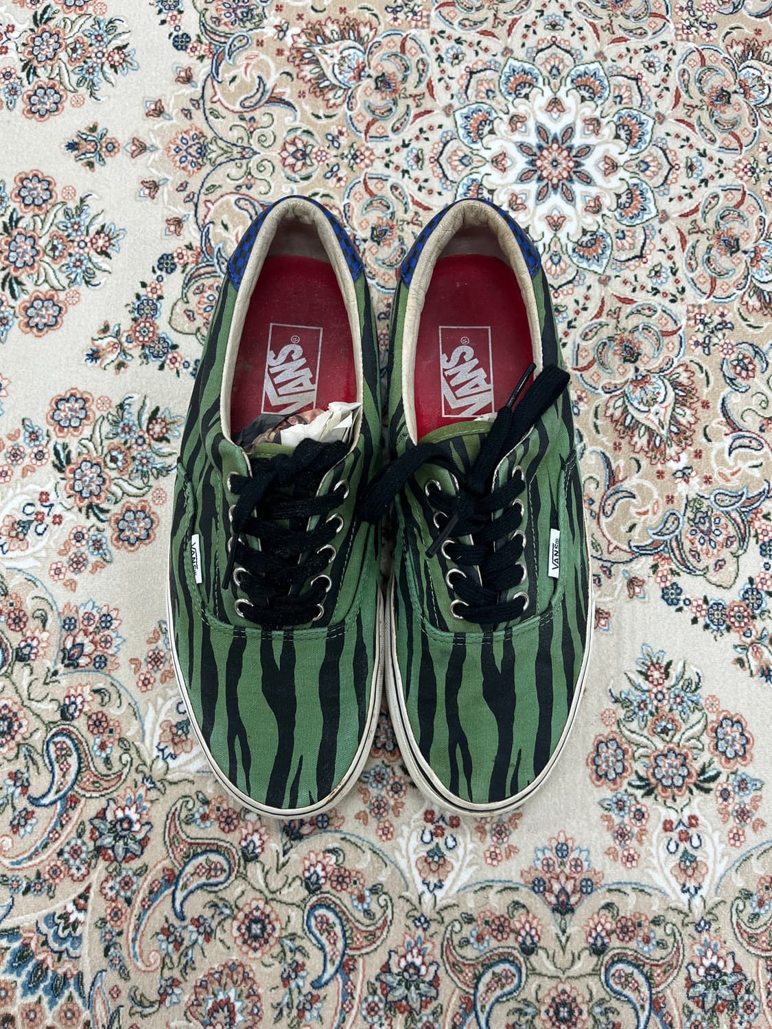 슈프림 반스 콜라보 지브라 스니커즈 (2011년 한정판)   상품이미지3