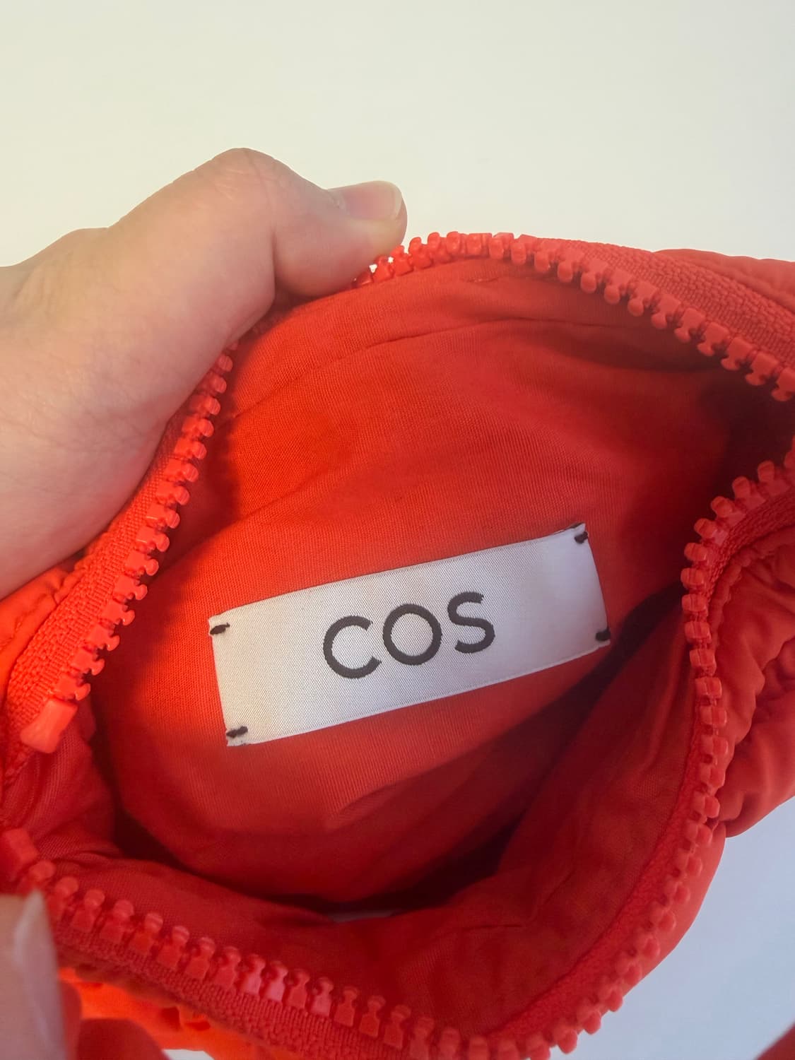 COS 퀼팅백 미니 오렌지 상품이미지2