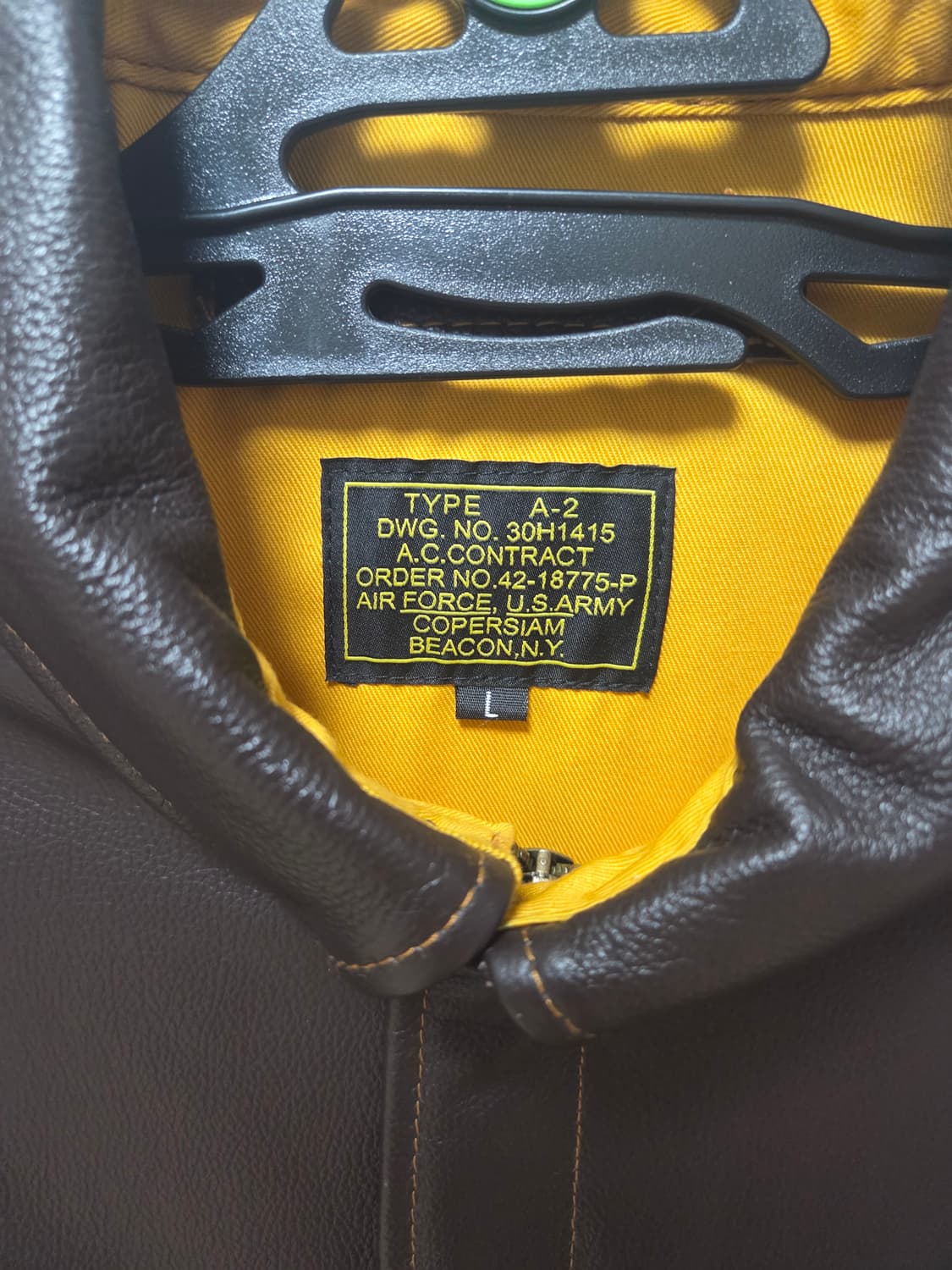 알리 A-2 자켓 L 상품이미지2