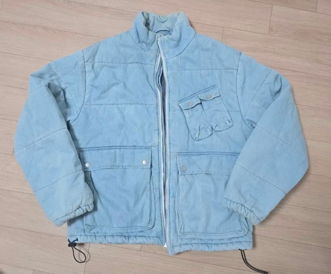 빈티지 청 패딩 자켓 상품이미지1