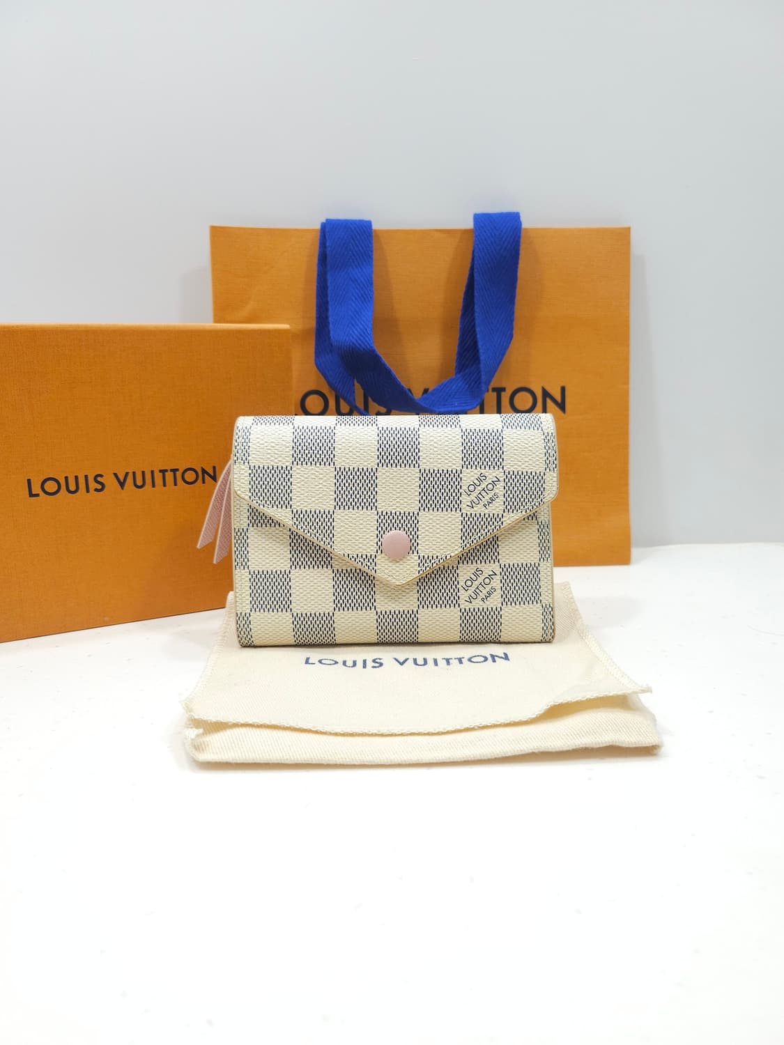 [정품] 루이비통 다미에 아주르 빅토린 월렛 상품이미지1