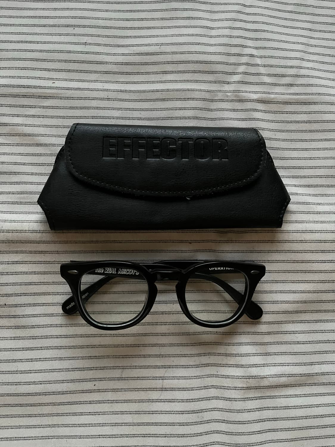 이펙터 x 리얼 맥코이 오퍼레이션 안경 상품이미지2