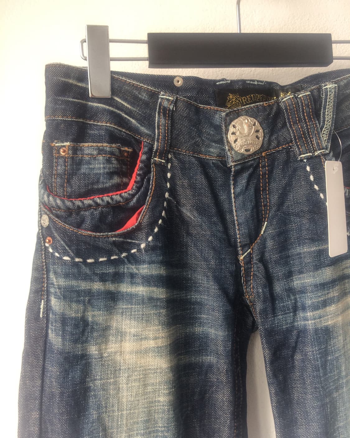 Red pepper denim pants 상품이미지4