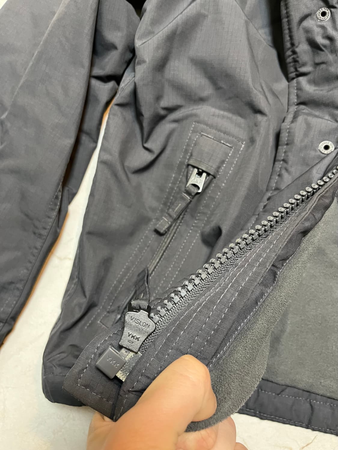 아베크롬비 앤 피치 빅 후드 자켓 그레이 상품이미지9