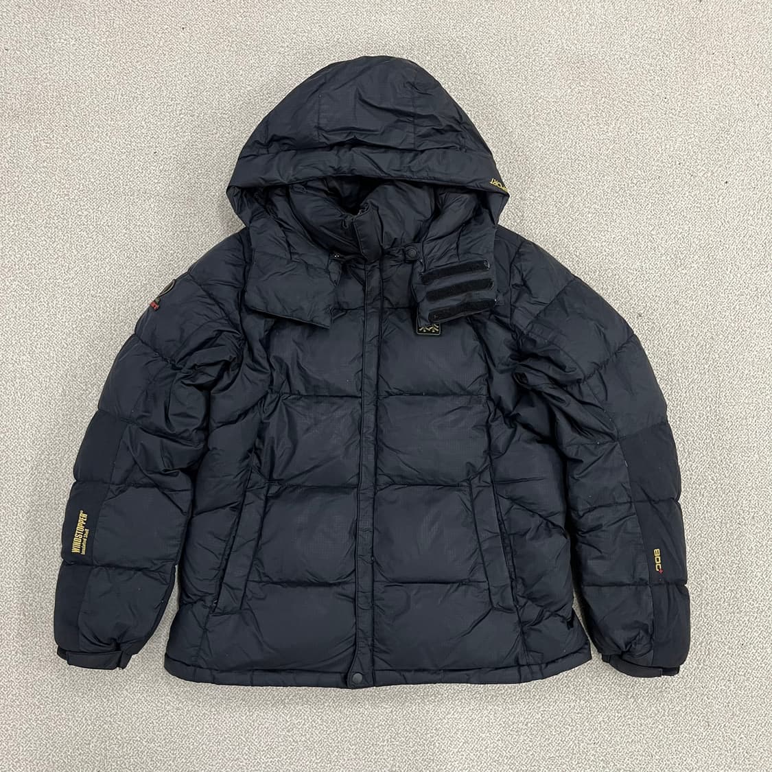 실측확인 코오롱스포츠 구스다운 패딩 0127M2 상품이미지1