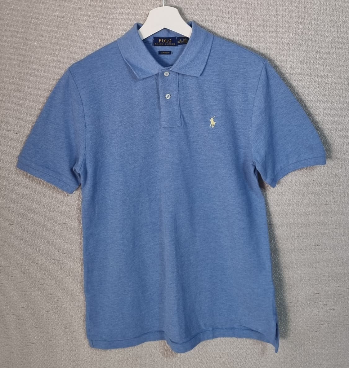 실측 S ) 폴로랄프로렌 스카이블루 PK 반팔티 QR인증가능 상품이미지1