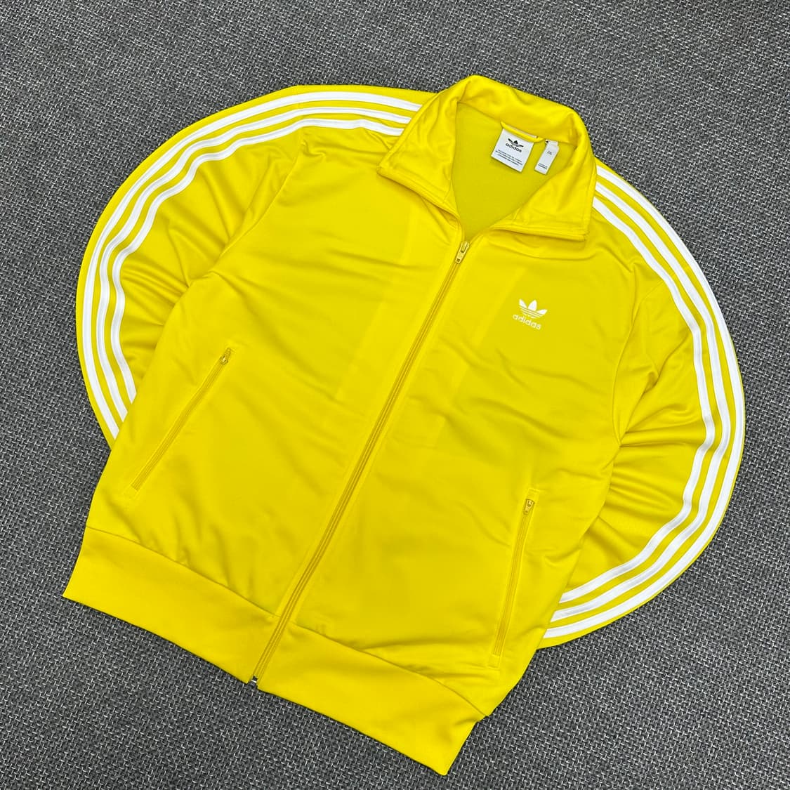 아디다스 신형 파이어버드 옐로우 빈티지 져지 2XL 상품이미지3