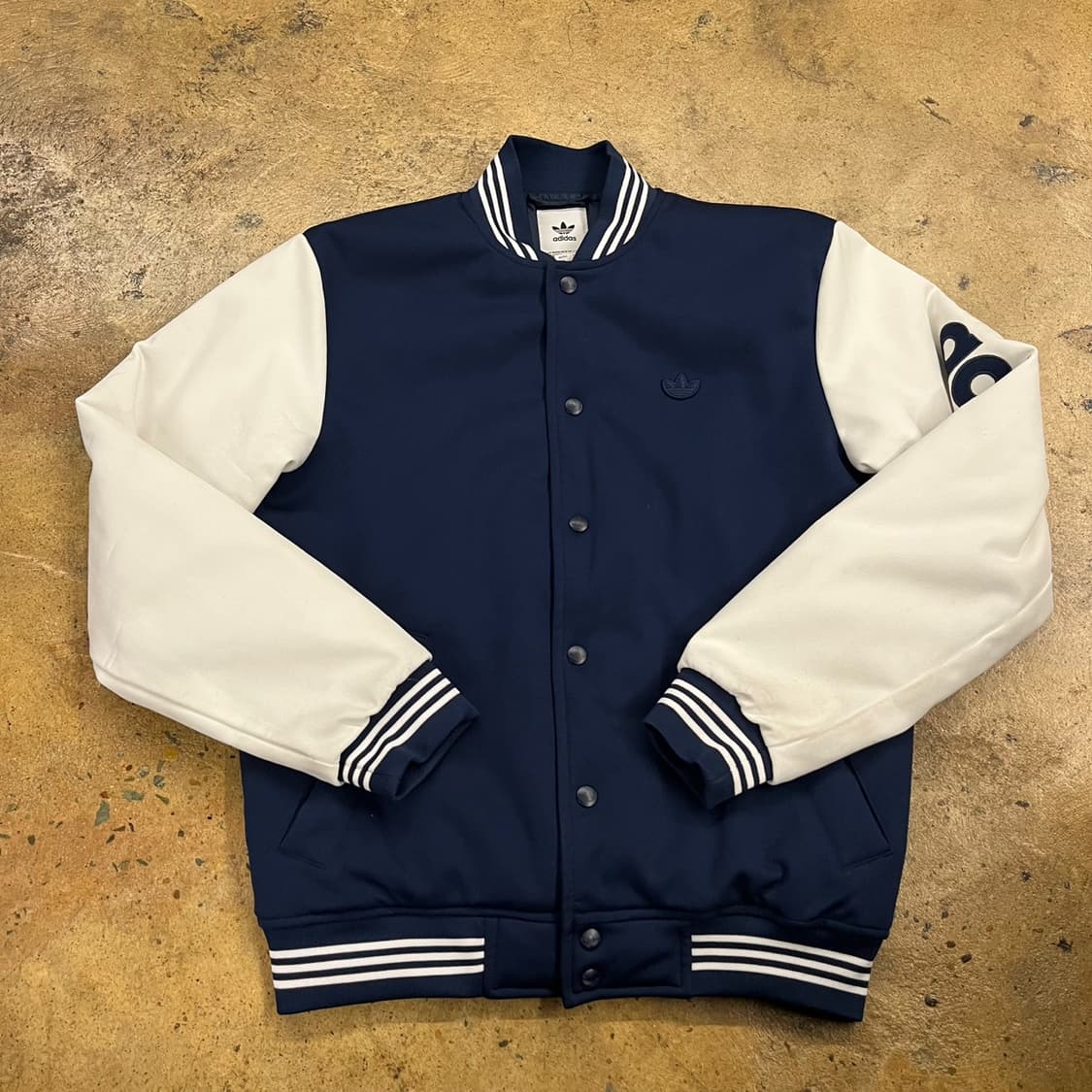 [정품/M] 아디다스 네이비 화이트 스타디움 자켓 b14 상품이미지2