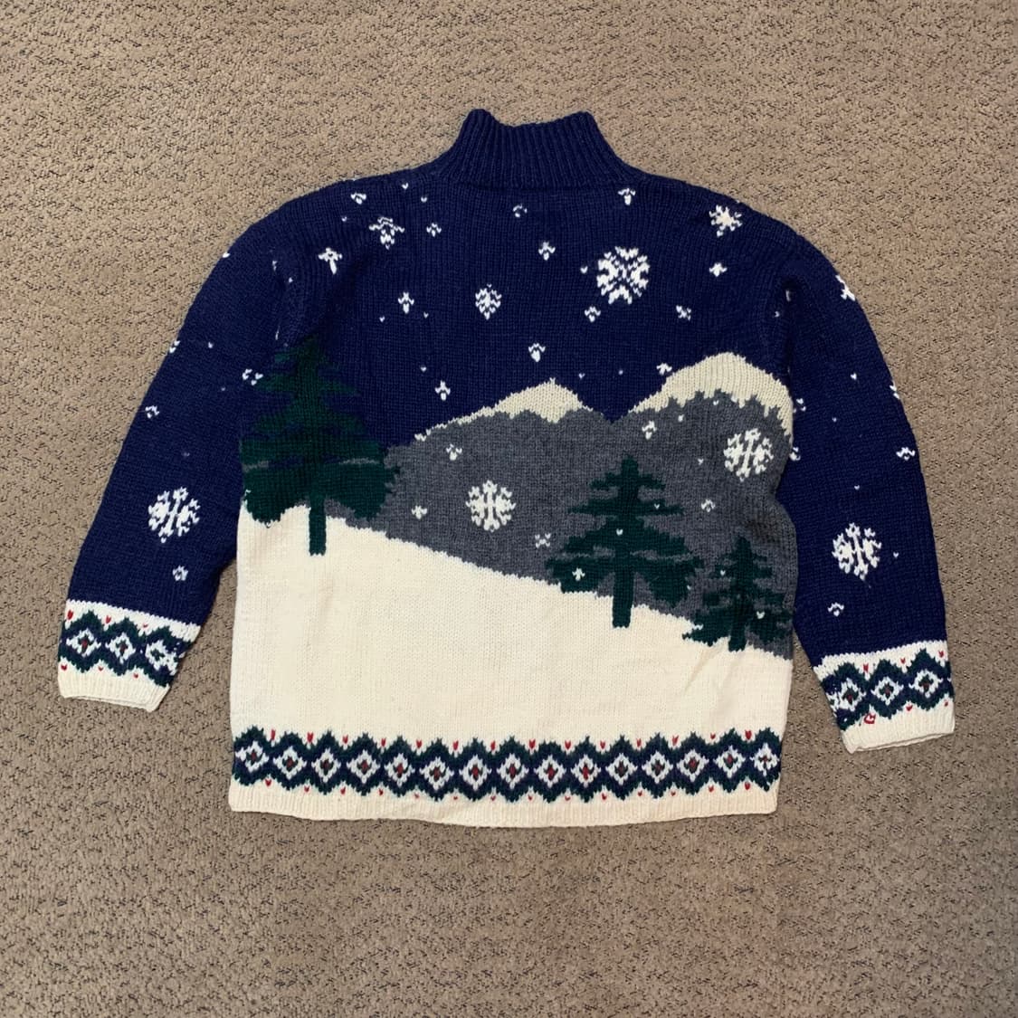 90s Ralph Lauren wool sweater (s) 상품이미지2