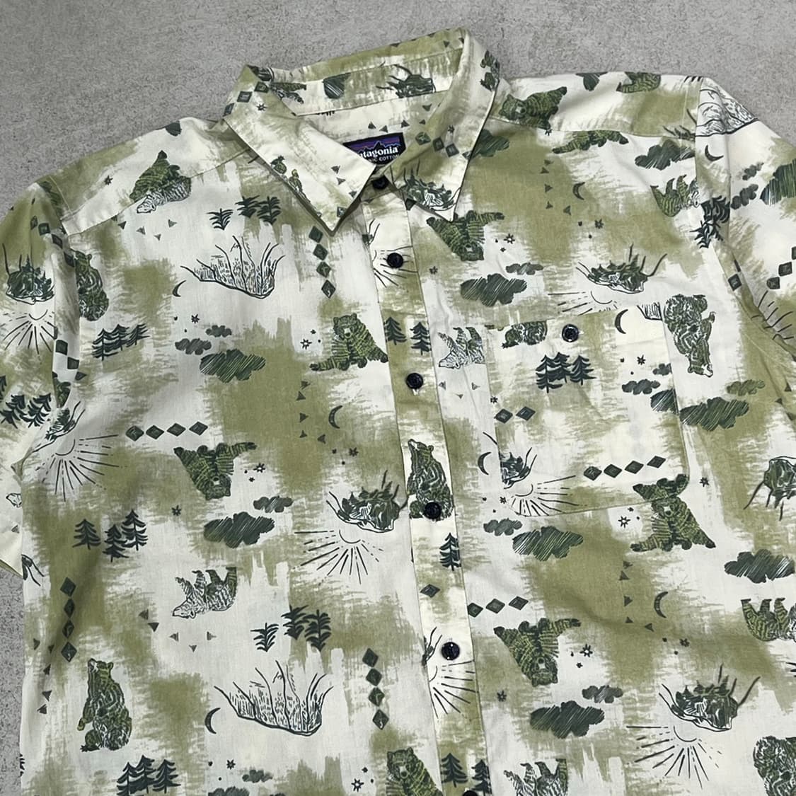 파타고니아 패턴 반팔셔츠 s10466 상품이미지3