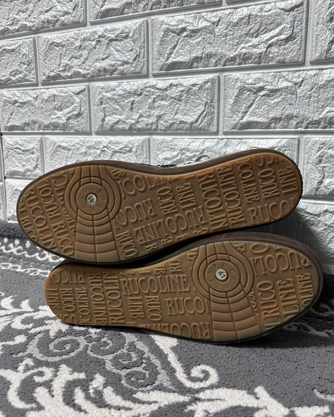 Ruco line 카모 검 솔 스니커즈 상품이미지4