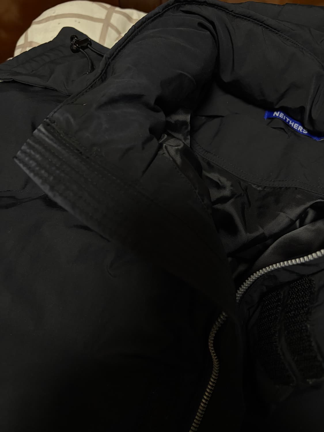 네이더스 21fw 구스다운 패딩 블랙 / 4사이즈 상품이미지4