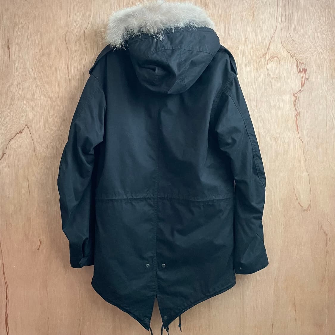 라드뮤지션 퍼 후드 모즈코트 상품이미지5