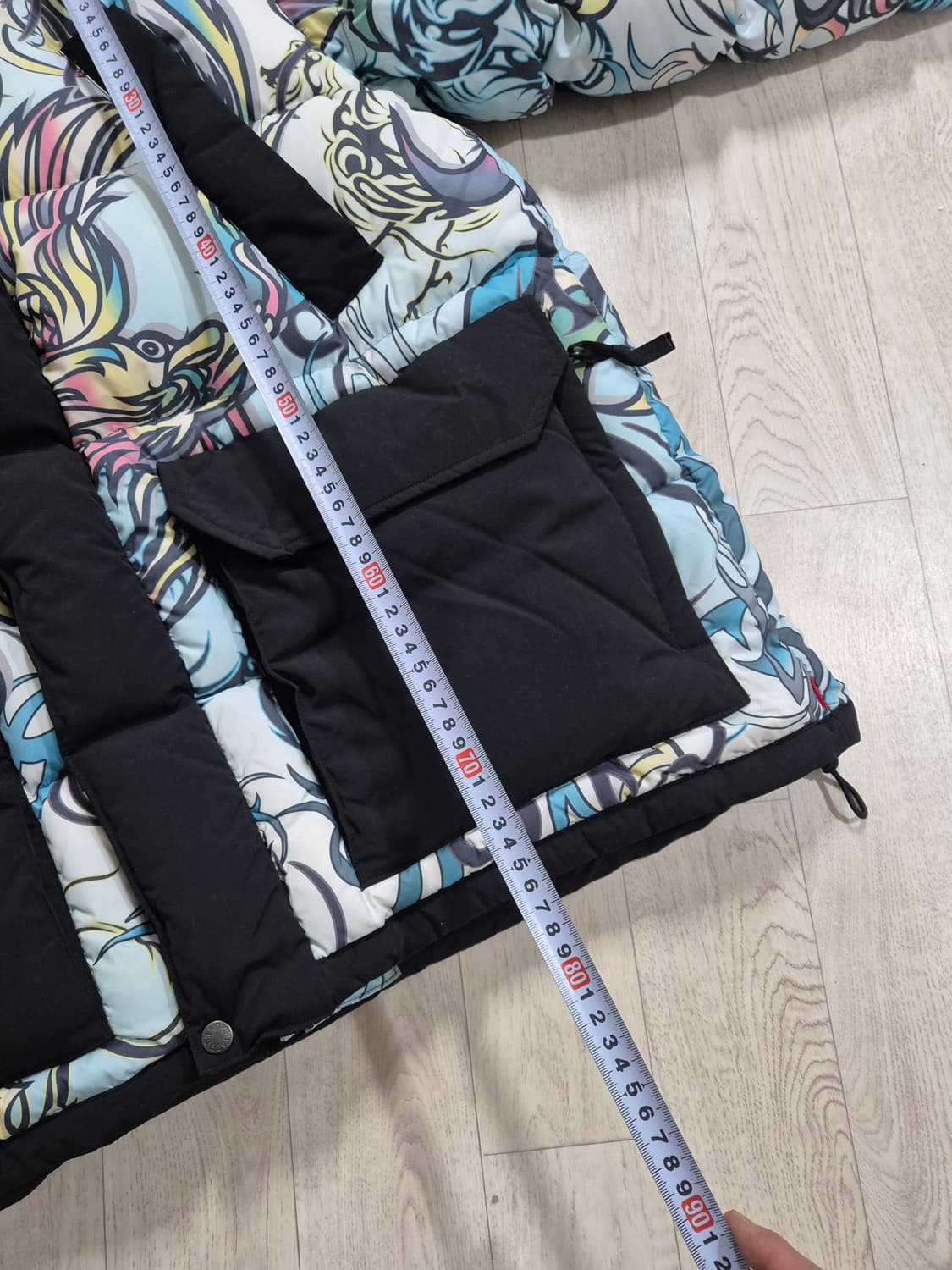 [XL] 노스페이스 X 슈프림 멀티컬러 드래곤 700 필 다운 패딩 상품이미지8